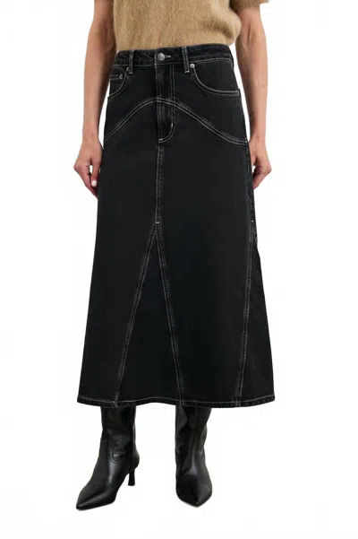 Rails Del Rey Skirt In Black Sand