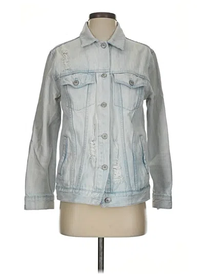 Pre-owned Rails Denim Jacket In Gray