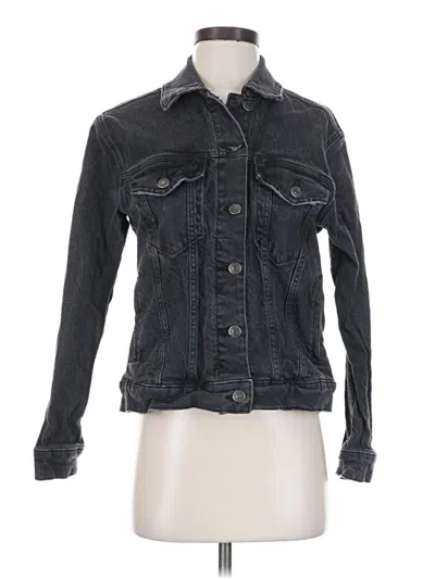Pre-owned Rails Denim Jacket In Gray