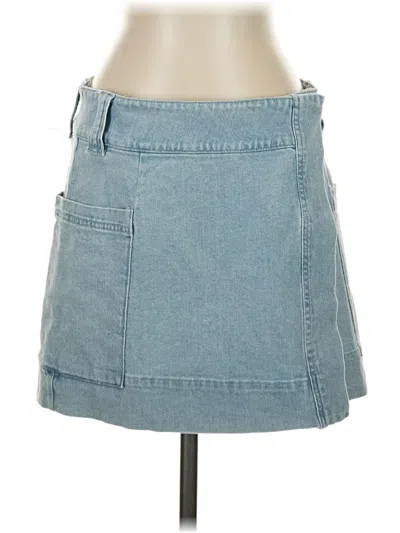Pre-owned Rails Denim Skirt In Blue