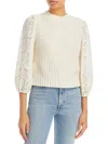 Rails Romy Floral Applique Sweater In Multi