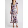 Rails Dina Flutter Sleeve Midi Dress