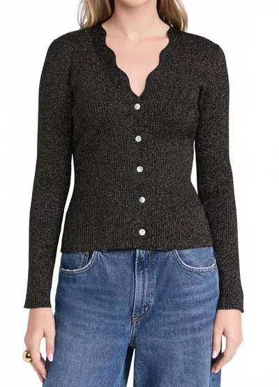 RAILS DITA CARDIGAN IN GOLD LUREX