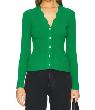 Rails Dita Cardigan In Kelly Green