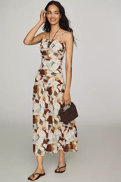 Rails Dolly Midi Dress In Brown