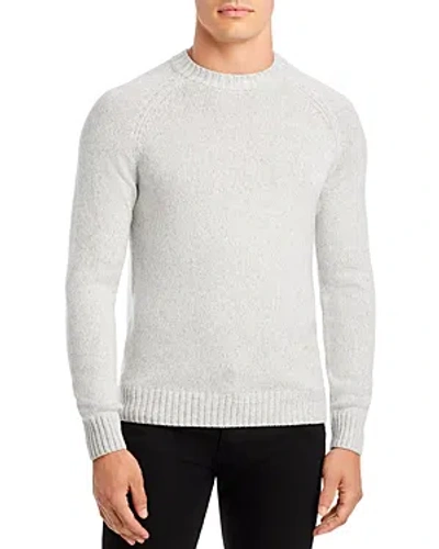 Rails Donovan Cotton, Nylon, & Wool Relaxed Fit Crewneck Sweater In Gravel