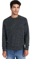 Rails Donovan Crewneck Sweater Graphite In Graphite