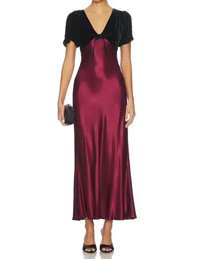 Rails Dory Dress In Garnet In Burgundy