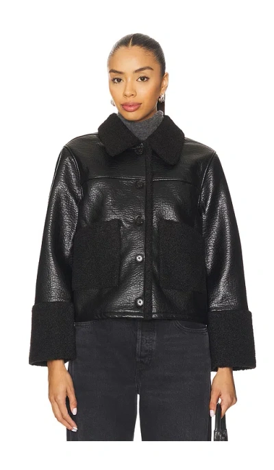 Rails Dria Jacket Black Shearling