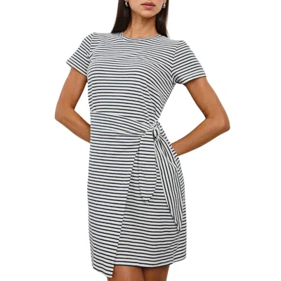 Rails Edie Dress In Navy Micro Stripe In Multi