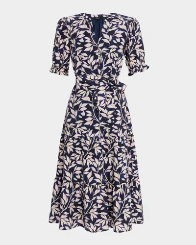 RAILS ELIANA TIERED MIDI SHIRTDRESS