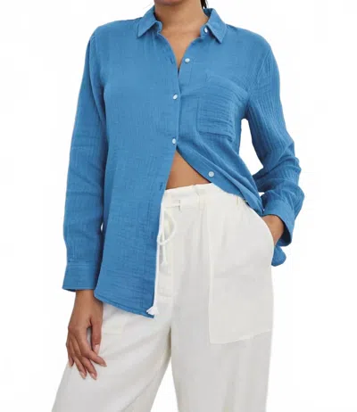 Rails Ellis Button Down Shirt In French Blue