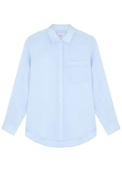 Rails Ellis Cotton Shirt In Blue