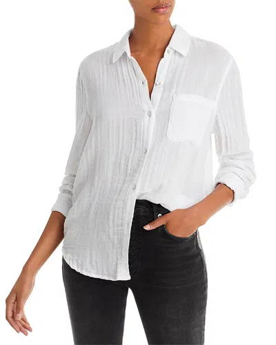 RAILS ELLIS LONG SLEEVE GAUZE SHIRT,607-695-002