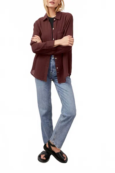 Rails Ellis Shirt In Russet In Brown