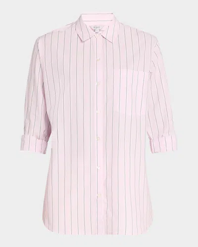 RAILS ELSA STRIPED BUTTON-FRONT SHIRT