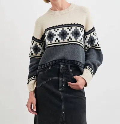 RAILS EMMA SWEATER IN HEATHER FAIR