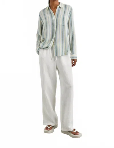 Rails Emmie Gauze Pant In White
