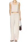 Rails Akira Sleeveless Top In Heathered Flax In Neutral