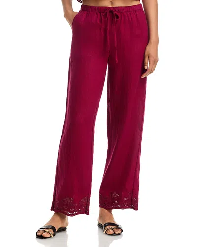 Rails Emmie Linen Pants In Red