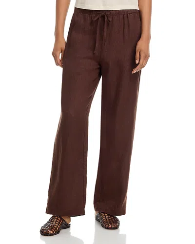 Rails Emmie Linen Pants In Brown