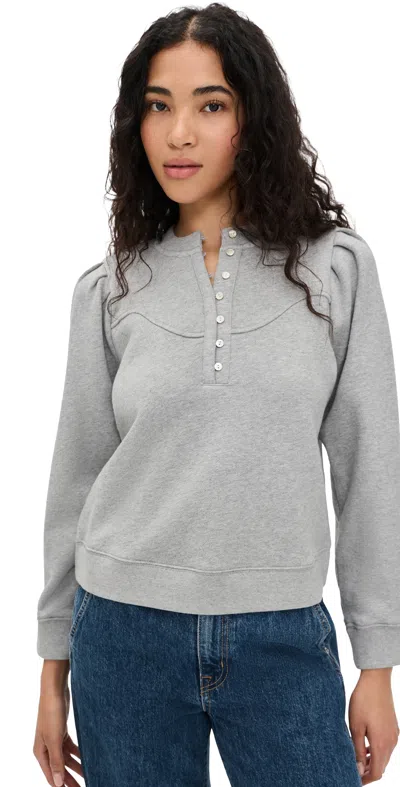Rails Erla Sweatshirt Heather Grey In Gray