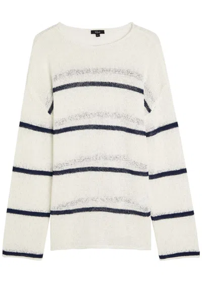RAILS RAILS EVANGELINE STRIPED COTTON-KNIT JUMPER