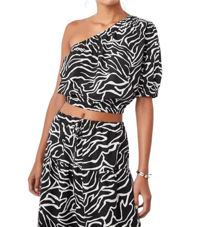 RAILS EVY TOP IN BLACK & WHITE