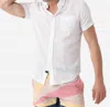 Rails Fairfax Short Sleeve Button-up Cotton Shirt In White