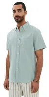 Rails Fairfax Relaxed Fit Short Sleeve Shirt In Borealis Etch