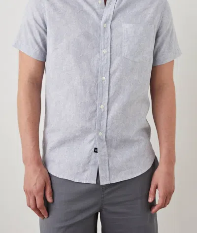 Rails Fairfax Shirt In Amazon Sun Blue In Gray