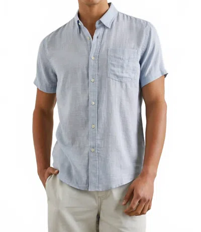 Rails Fairfax Shirt In Blue Melange