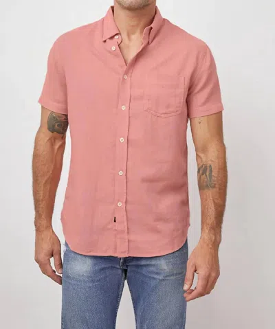 Rails Fairfax Shirt In Guava In Pink