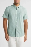 Rails Fairfax Relaxed Fit Short Sleeve Shirt In Borealis Etch