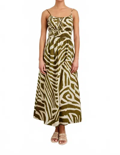 Rails Fatima Maxi Dress In Selva In Animal Print