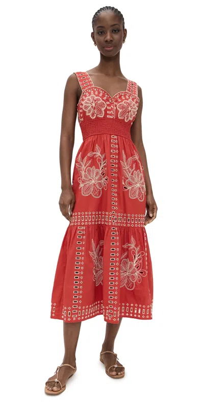 Rails Fawn Dress Terracotta