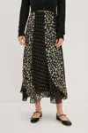 Rails Felina Skirt In Daisy Dot Combo In Black