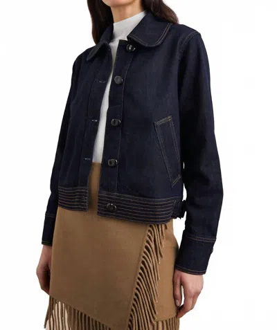 Rails Figueroa Long Sleeve Jacket In Midnight Blues
