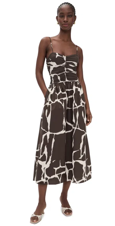 Rails Fisher Dress Terra In Brown