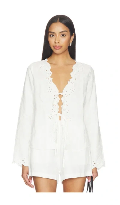 Rails Fleur Top In White
