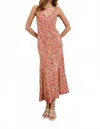 Rails Florian Dress In Red Posey In Multi
