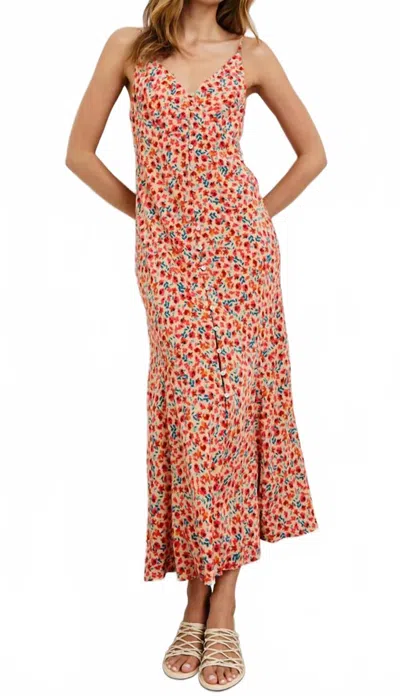 RAILS FLORIAN DRESS IN RED POSY