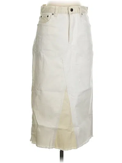 Pre-owned Rails Formal Skirt In Ivory