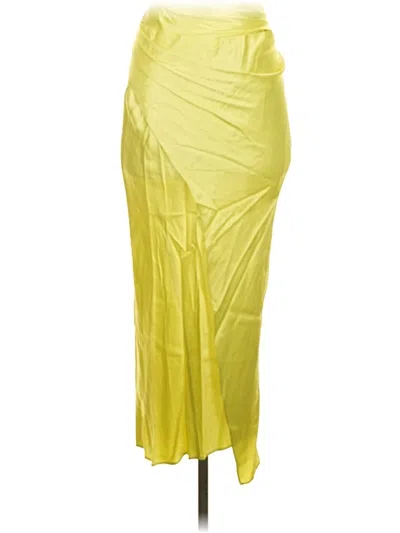 Pre-owned Rails Formal Skirt In Yellow