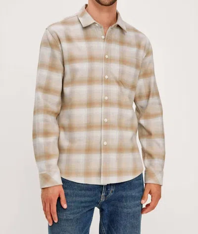 Rails Forrest Flannel Shirt In Twany Heather Sunrise In Brown