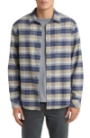 Rails Forrest Shirt In Barley Denim Taupe In Barley Denim Taupe