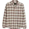 Rails Forrest Plaid Cotton Twill Button-up Shirt In Sandalwood Mosaic