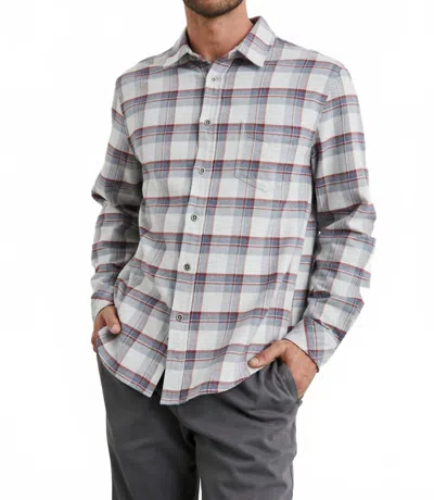 Rails Forrest Shirt In Moab Sky Melange In Gray