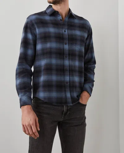 Rails Forrest Shirt In Reflection Wraith In Blue