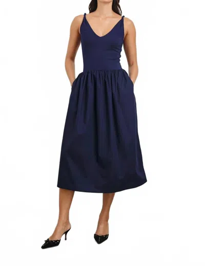 RAILS FRANCA DRESS IN NAVY